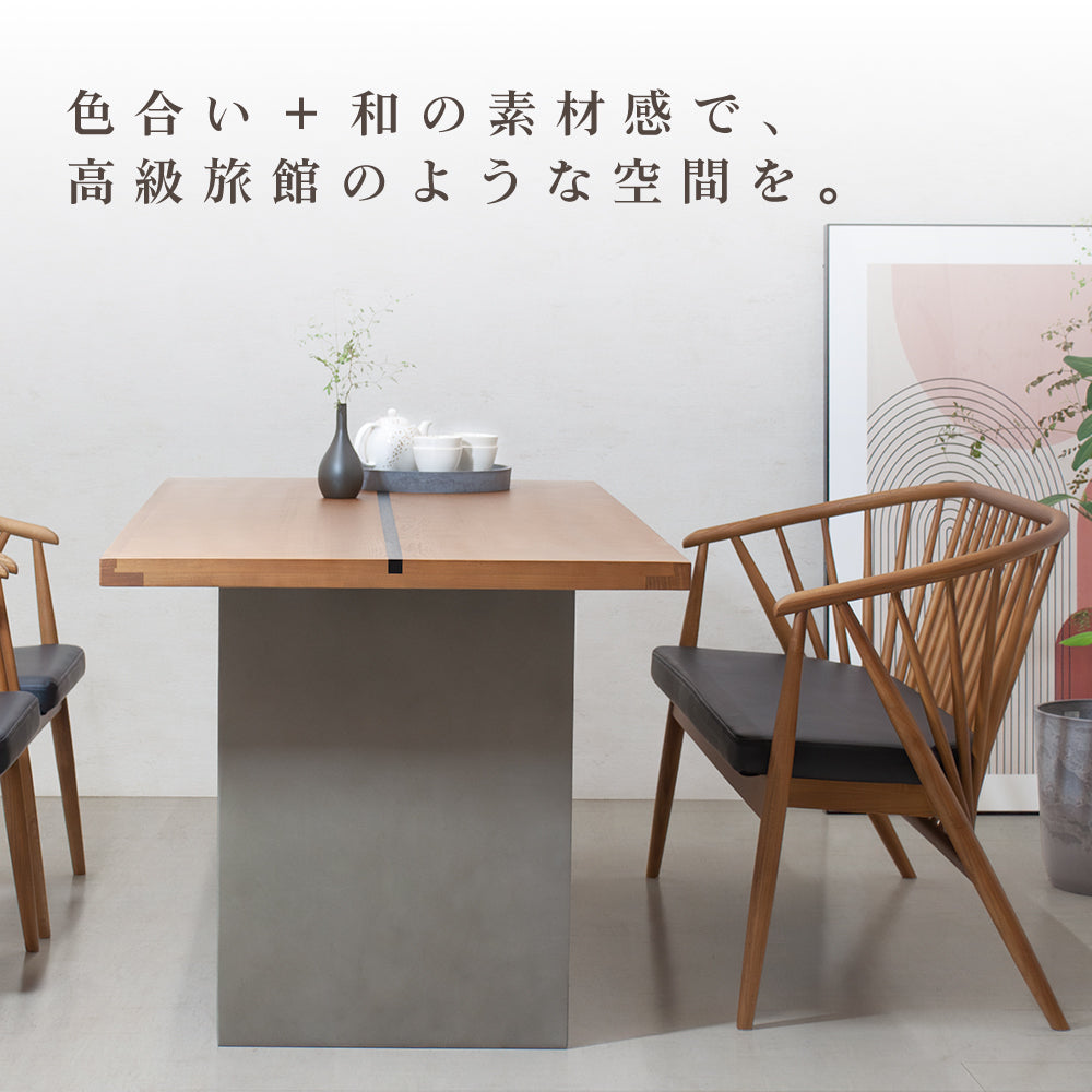 【組立設置配送】 ダイニングテーブルセット 4人掛け ジャパンディ 北欧モダン おしゃれ ダイニングテーブル ダイニングチェア 2脚 ダイニングベンチ ダイニング 4点セット 幅160 テイディ ベア ブラウン SSANW-182-KK