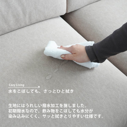 【組立設置配送】 ソファ 2.5人掛け 2人掛け 幅170cm 北欧 お掃除ロボット対応 撥水 ペット対応ハイバック ハイバックソファ SEM-006-KK