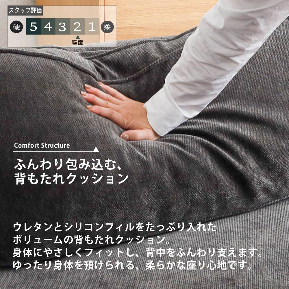 【組立設置配送】 カウチソファ 背もたれが動く 360° アイランドソファ レイアウト自由 幅206cm ソファベッド L字 ソファ L字ソファ 2人掛け 3人掛け 4人掛け 初期撥水 お掃除ロボット対応 SEM-008-KK