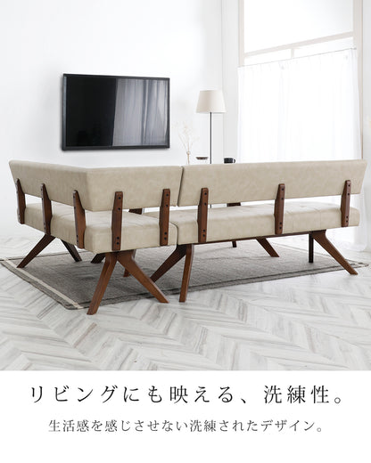 【組立設置配送】 ダイニングソファ 4点セット 北欧 高級感 ダイニングテーブルセット テーブルセット 4人掛け 5人掛け 6人掛け レブル SSG-007-KK