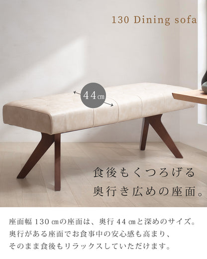 【組立設置配送】 ダイニングソファ 4点セット 北欧 高級感 ダイニングテーブルセット テーブルセット 4人掛け 5人掛け 6人掛け レブル SSG-007-KK