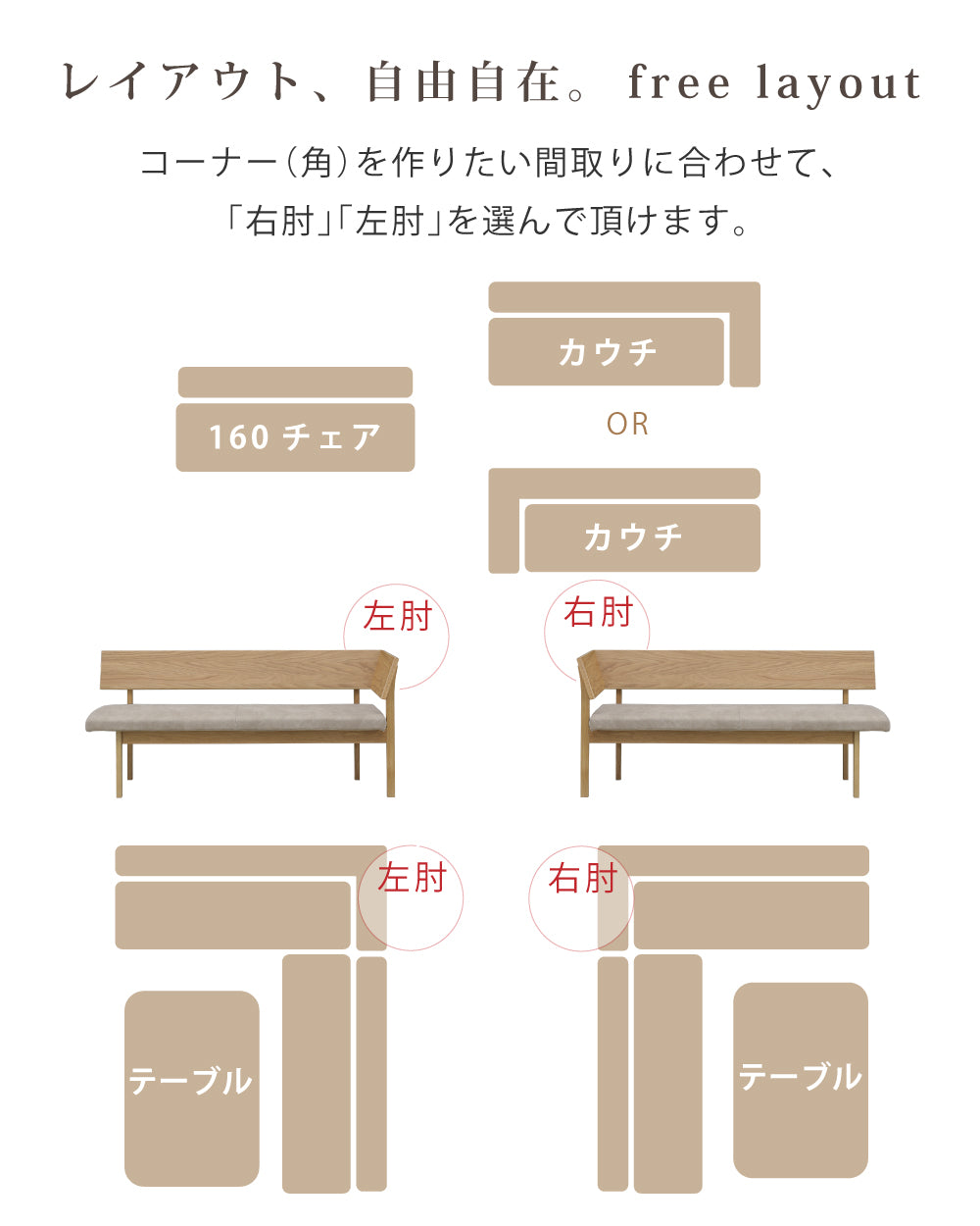 【組立設置配送】 ダイニングテーブルセット リビングダイニング 3点セット 北欧モダン 高級感 ラグジュアリー L字ダイニング 150 レナート SSG-017-KK