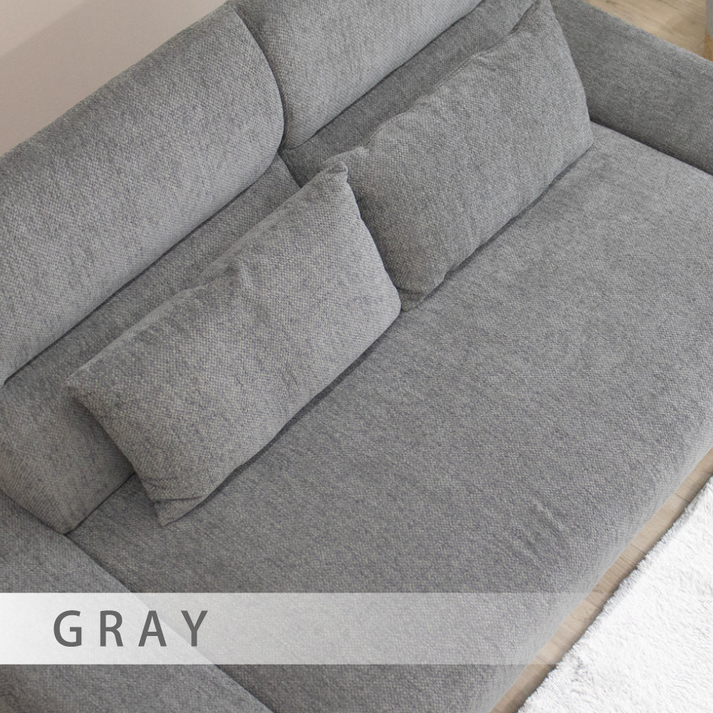 【組立設置配送】ソファ ソファー 3人掛け 2人掛け ごろ寝 クッション2個付き ワイド座面 座面 広い ウィンストン SZE-032-KK