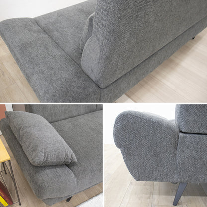 【組立設置配送】ソファ ソファー 3人掛け 2人掛け ごろ寝 クッション2個付き ワイド座面 座面 広い ウィンストン SZE-032-KK