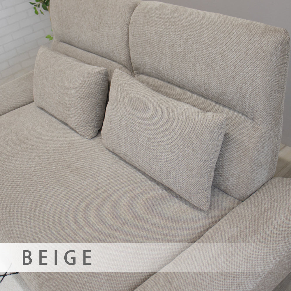 【組立設置配送】ソファ ソファー 3人掛け 2人掛け ごろ寝 クッション2個付き ワイド座面 座面 広い ウィンストン SZE-032-KK